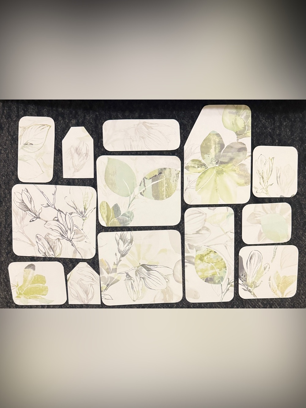 💜 Scraps of Paper for Scrapbooking or Junk Journaling